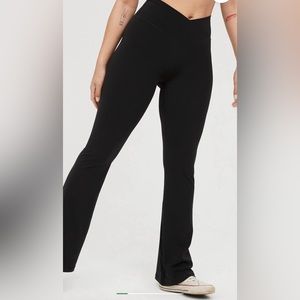 OFFLINE By Aerie Real Me High Waisted Crossover Flare Legging
